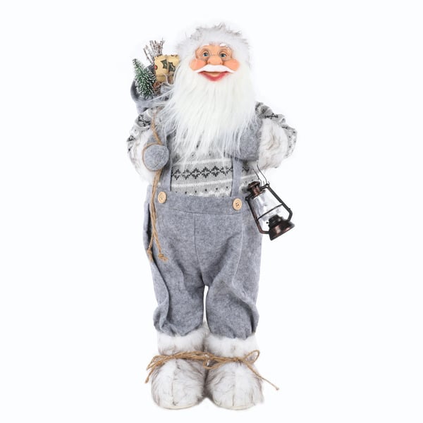 Bild 1 von Weihnachtsmann stehend ca. 60cm
                 
                                                        Grau