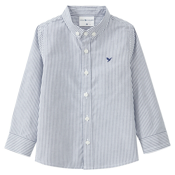 Bild 1 von Jungen Hemd mit Button-down-Kragen DUNKELBLAU / WEISS