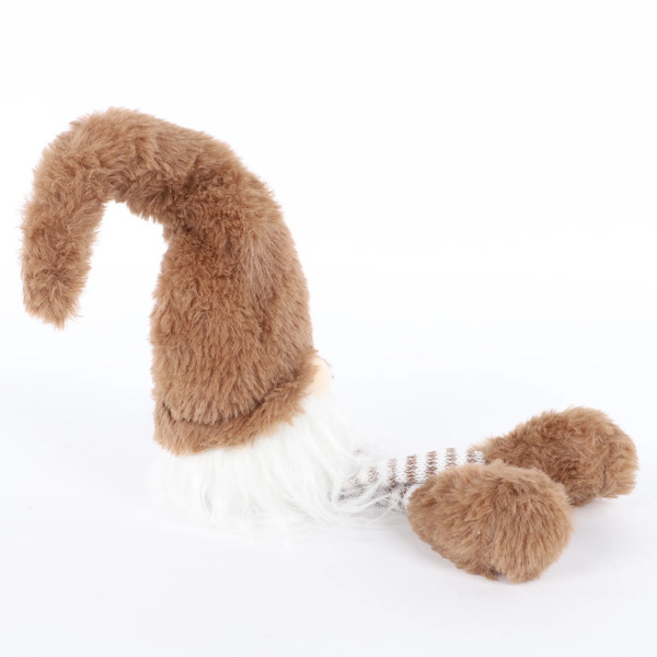 Bild 3 von Wichtel sitzend mit hängenden Beinen 7x7x42cm
                 
                                                        Braun