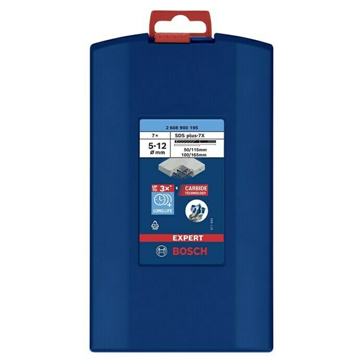 Bild 2 von Bosch Expert SDS-Plus Betonbohrer-Set SDS Plus-7X