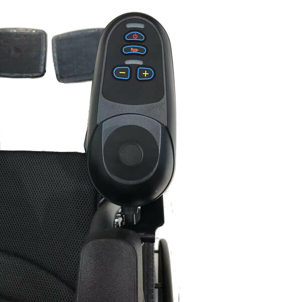 Bild 2 von Econ- Way eklektischer faltbarer Rollstuhl schwarz 6 km/h 500W VH2