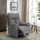 Bild 1 von Happy Home gepolsteter Relaxsessel mit verstellbare Rückenlehne HWP56-GRA grau