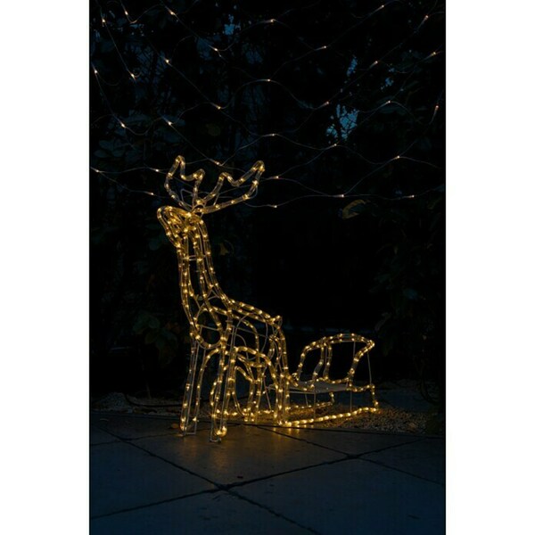 Bild 4 von Tween Light LED-Lichtschlauch Rentier mit Schlitten