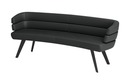 Bild 1 von JOOP! Sitzbank  Leder Curves schwarz Maße (cm): B: 229 H: 84 T: 77 Bänke