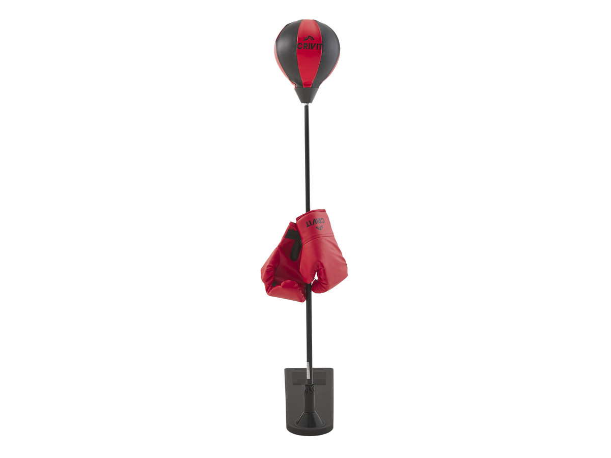 Bild 1 von CRIVIT Kinder Box-Set, höhenverstellbarer Punchingball