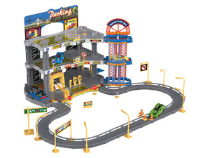 Playtive Racers City Parkhaus, mit 5 Zinkguss-Fahrzeugen