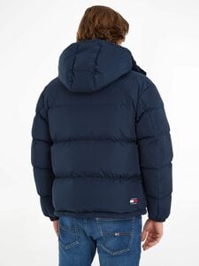 Tommy Jeans Steppjacke TJM ALASKA PUFFER mit Markenlabel