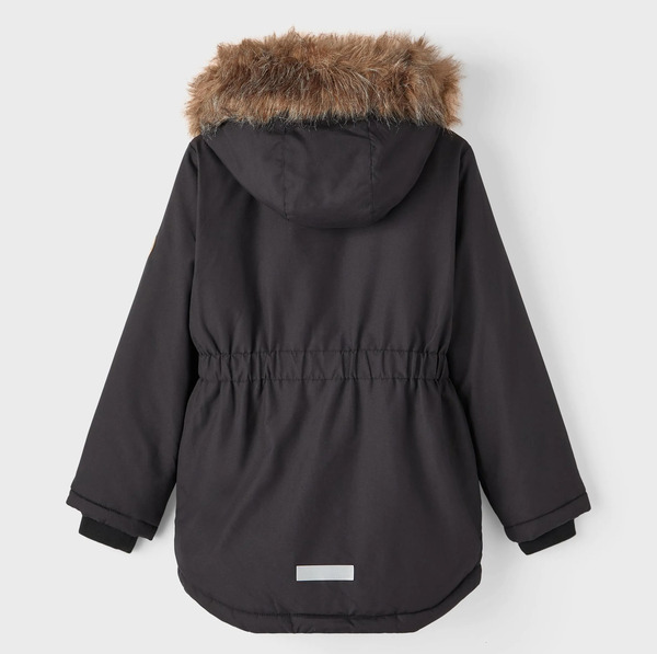 Bild 2 von Mädchen Jacke mit Fellkapuze von name it
                 
                                                        Schwarz