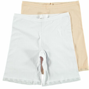 Damen Miederhose, Weiß, M