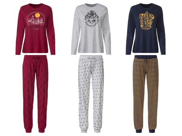 Bild 1 von Damen Pyjama mit Harry Potter Motiv