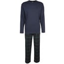 Bild 1 von Herren Pyjama mit Flanellhose
                 
                                                        Blau