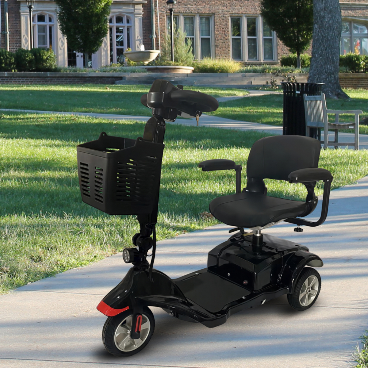 Bild 4 von Econ- Way Seniorenmobil SLSM07 klappbar 3 Rad Schwarz 6 km/h