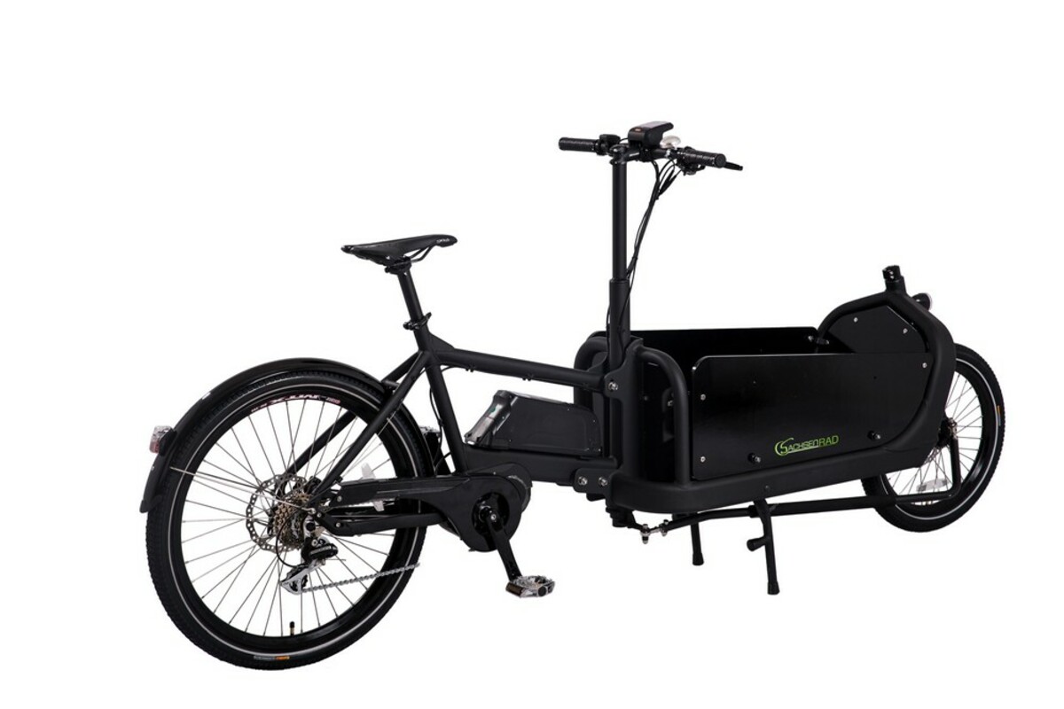Bild 3 von SachsenRad E-Bike Cargo Lastenrad 250W 36V,16AH LG-Zelle schwarz