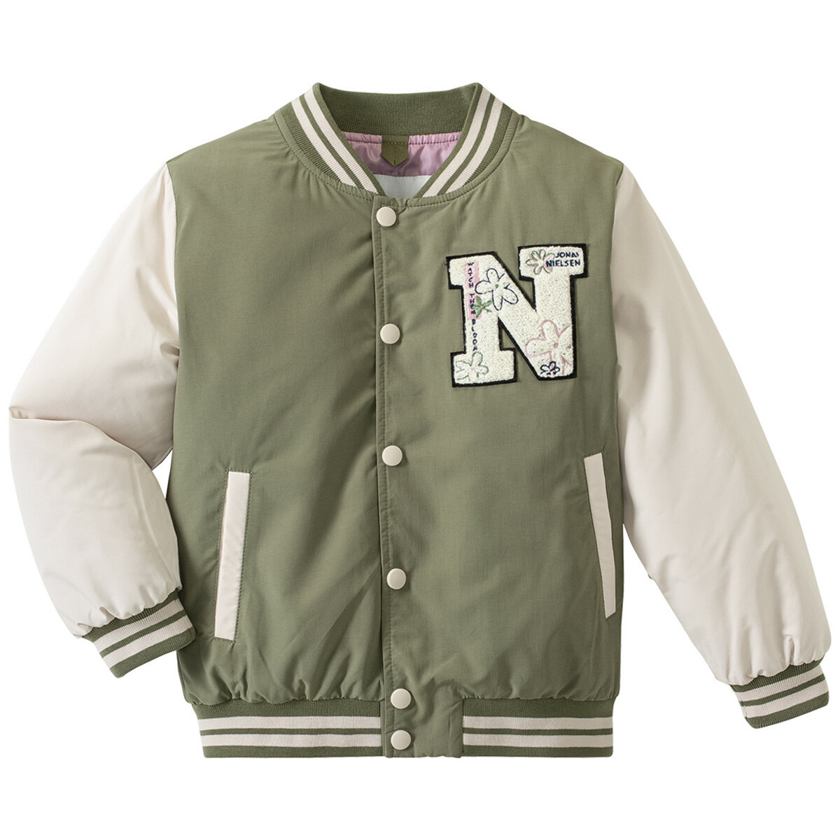 Bild 1 von Jungen Jacke im College-Look OLIV / CREME