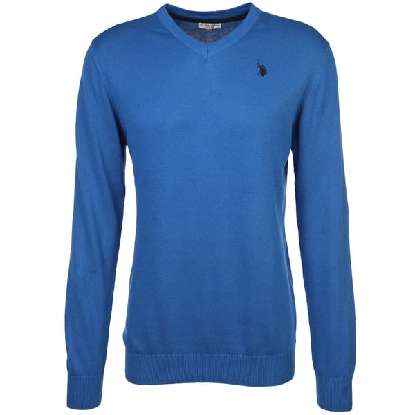 Bild 1 von Herren Feinstrickpullover mit V-Ausschnitt
                 
                                                        Blau