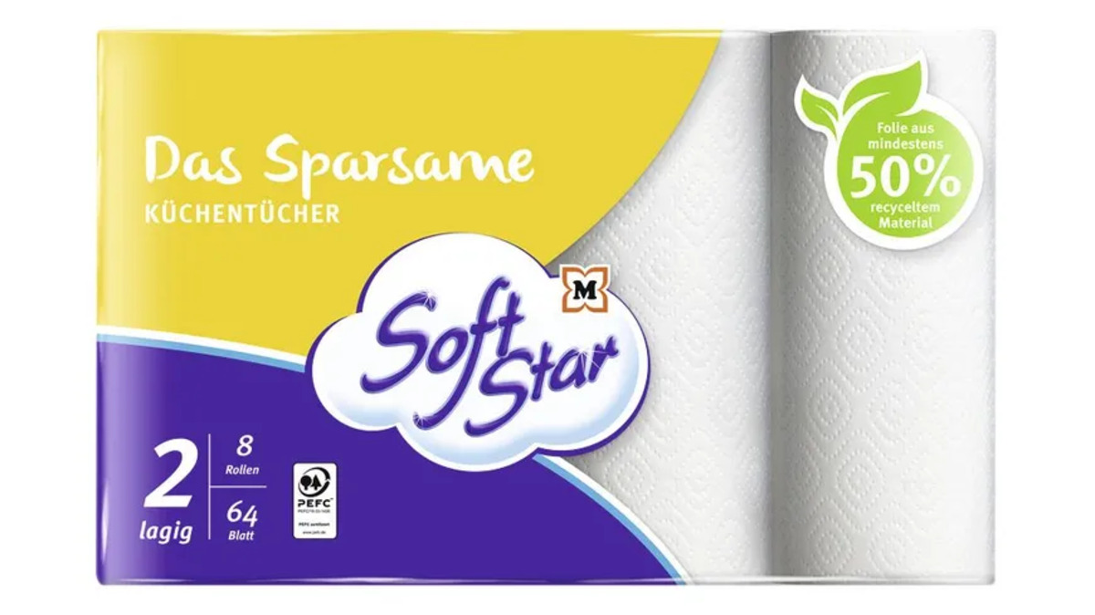 Bild 1 von SoftStar Küchentücher Die Sparsamen