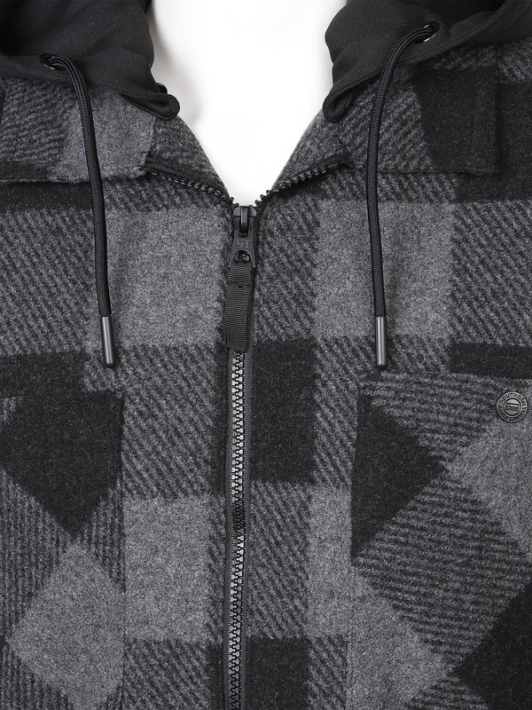 Bild 3 von Herren Overshirt mit Kapuze
                 
                                                        Grau