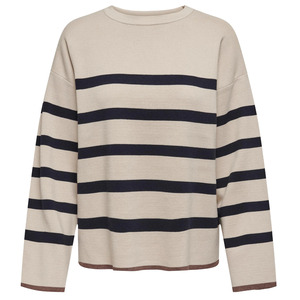 Only ONLALBERTE LS STRIPE Pullover
                 
                                                        Beige