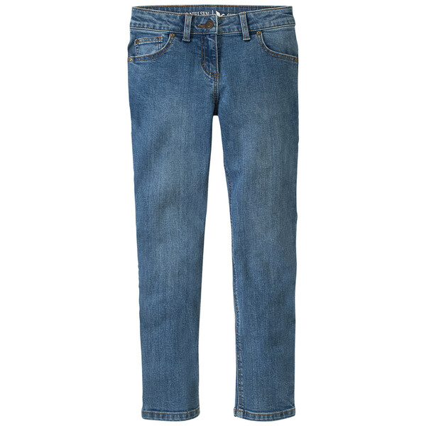 Bild 1 von Mädchen Skinny-Jeans mit verstellbarem Bund BLAU