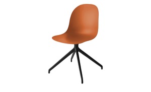 Connubia Schalenstuhl  Academy orange Maße (cm): B: 49 H: 85 T: 50 Stühle