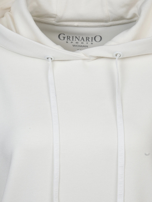 Bild 3 von Damen Sweatshirt mit Kapuze
                 
                                                        Weiß