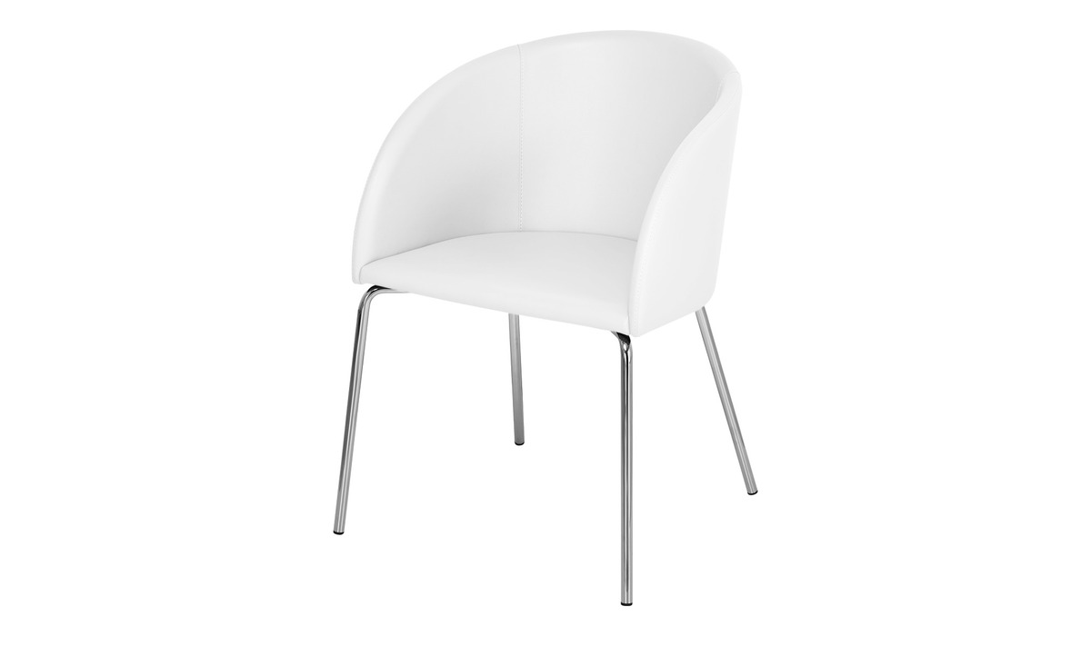 Bild 1 von now! by hülsta Schalenstuhl  S 19-2 weiß Maße (cm): B: 56 H: 80 T: 58 Stühle