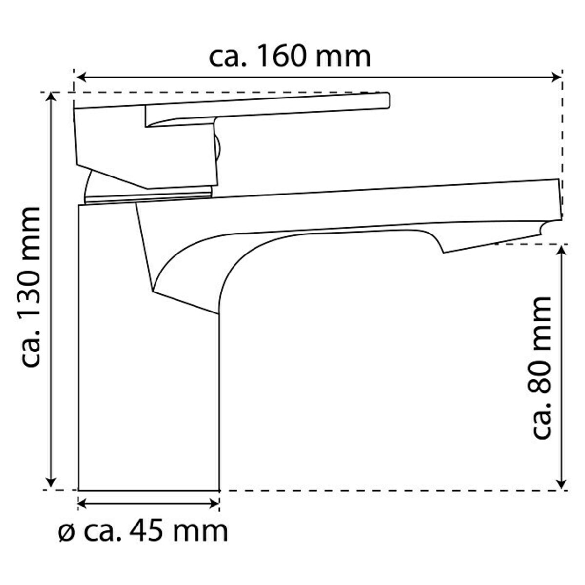Bild 2 von Camargue Waschtischarmatur Malaga