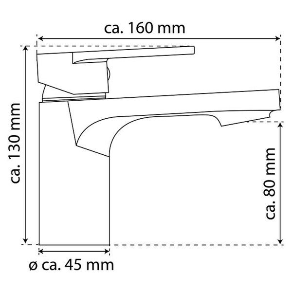Bild 2 von Camargue Waschtischarmatur Malaga
