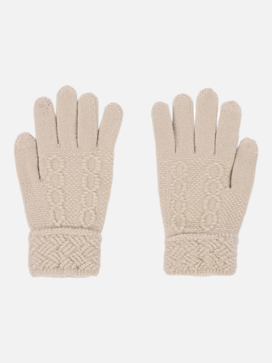 Bild 1 von Damen Strickhandschuhe mit Touch Screen Effekt
                 
                                                        Braun