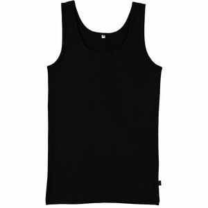 Damen-Unterhemd Stretch, Schwarz, XL