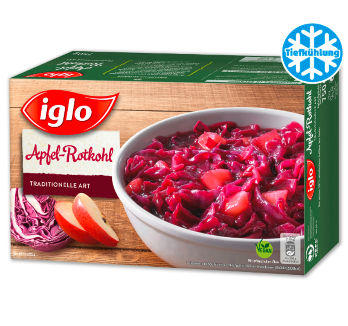 Bild 1 von IGLO Apfel-Rotkohl*