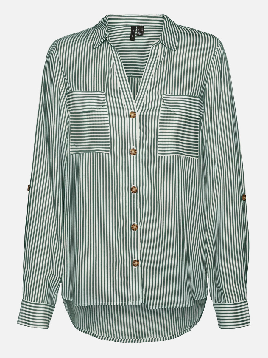 Bild 1 von Vero Moda VMBUMPY L/S SHIRT NEW Bluse
                 
                                                        Grün