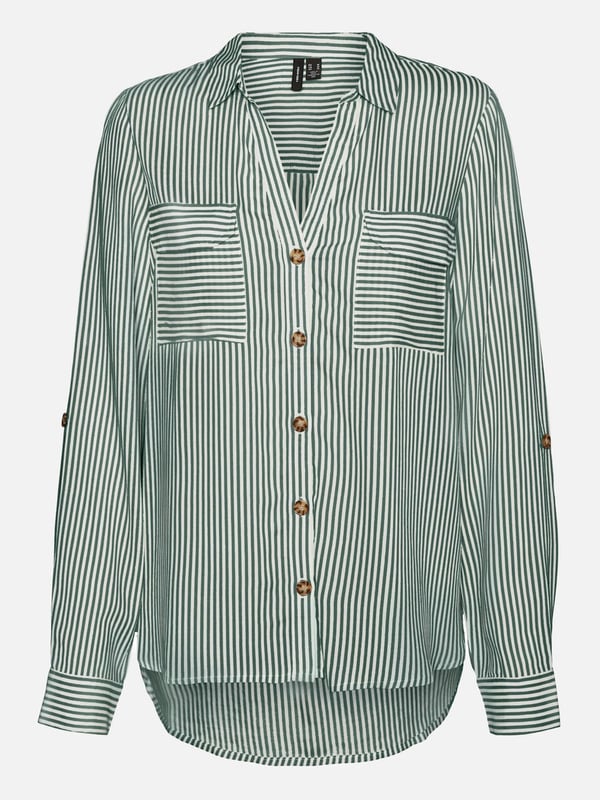 Bild 1 von Vero Moda VMBUMPY L/S SHIRT NEW Bluse
                 
                                                        Grün