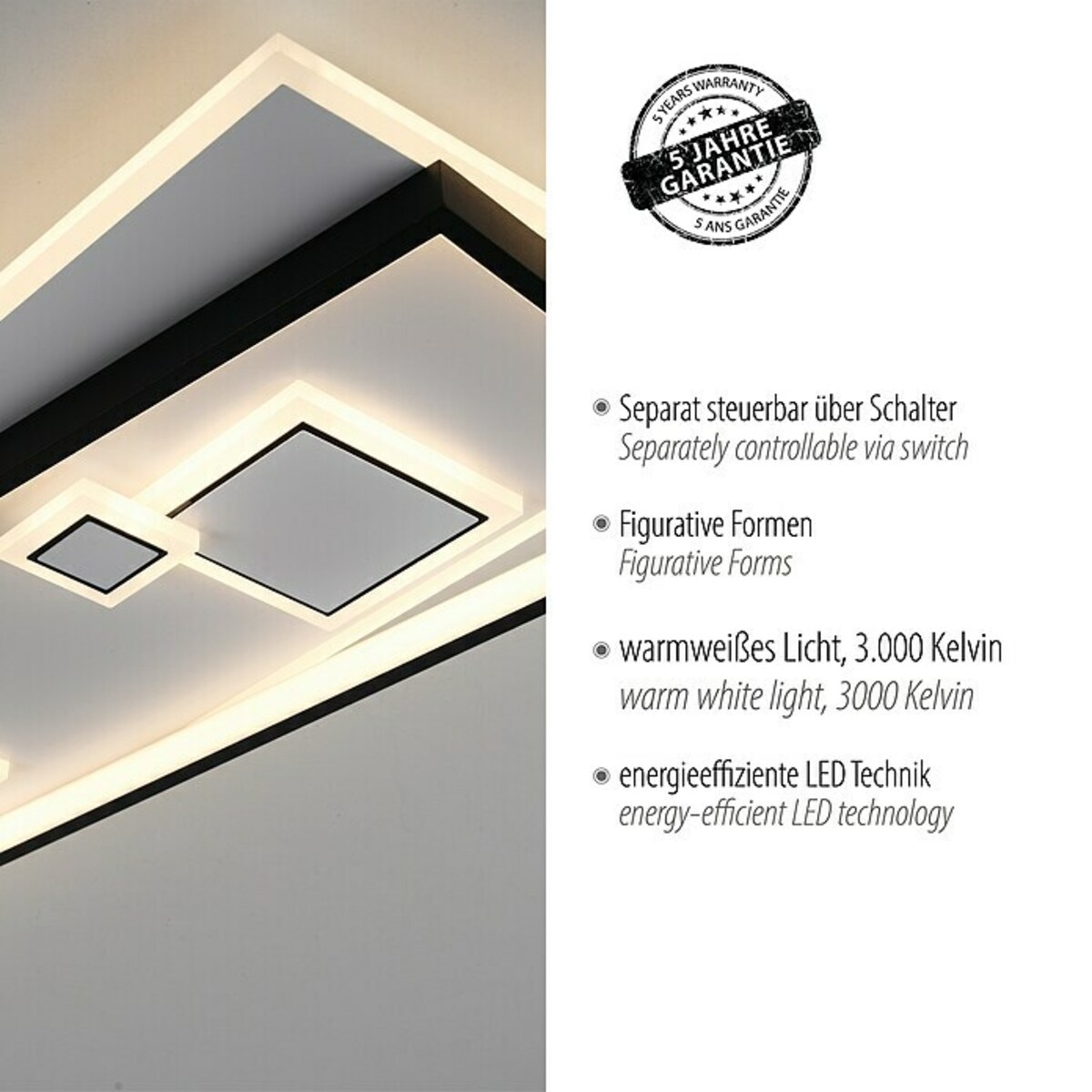 Bild 4 von Paul Neuhaus LED-Deckenleuchte MAILAK