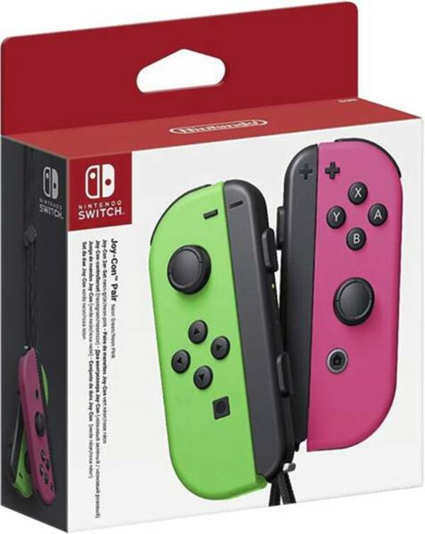 Bild 1 von Nintendo Joy-Con 2er-Set Neon-Grün/Neon-Pink (Switch)