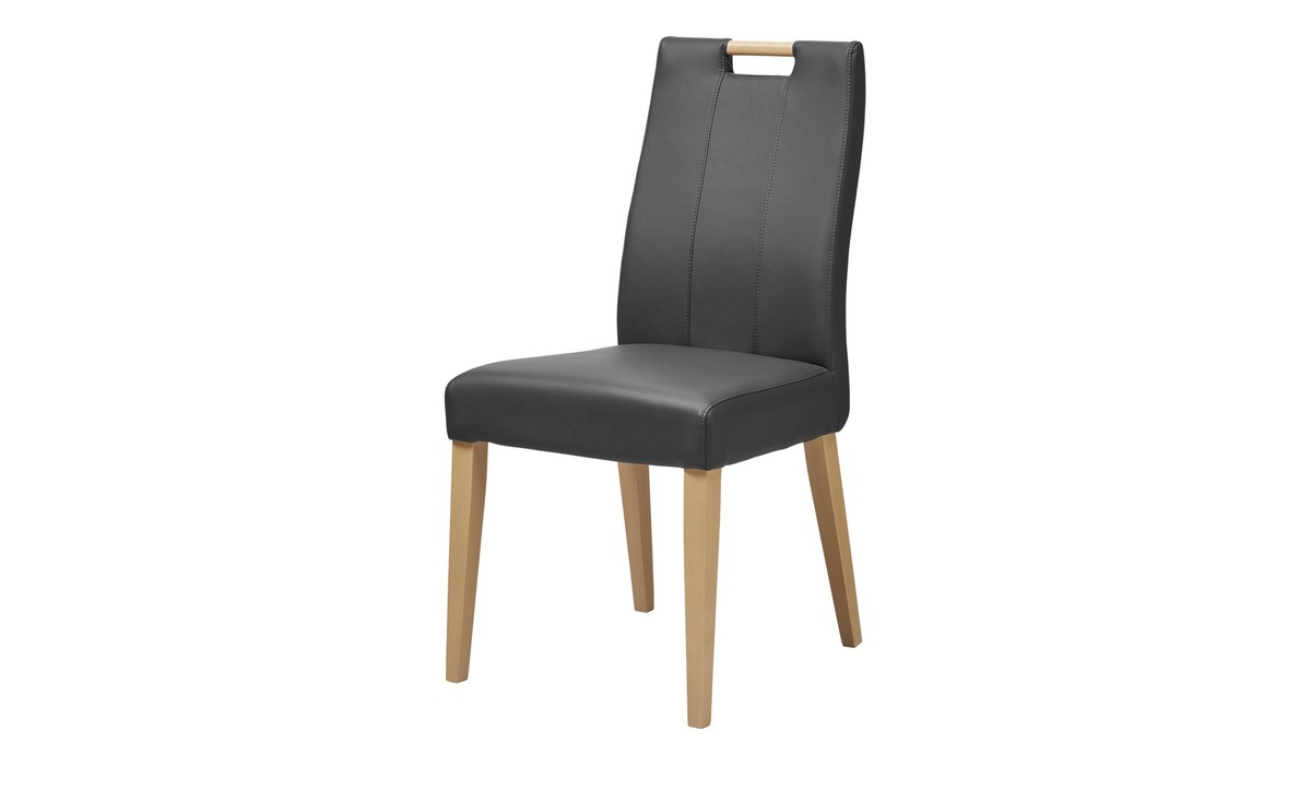 Bild 1 von Woodford Polsterstuhl  Vivien grau Maße (cm): B: 47 H: 96 T: 59 Stühle