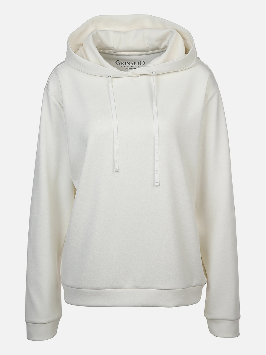 Bild 1 von Damen Sweatshirt mit Kapuze
                 
                                                        Weiß