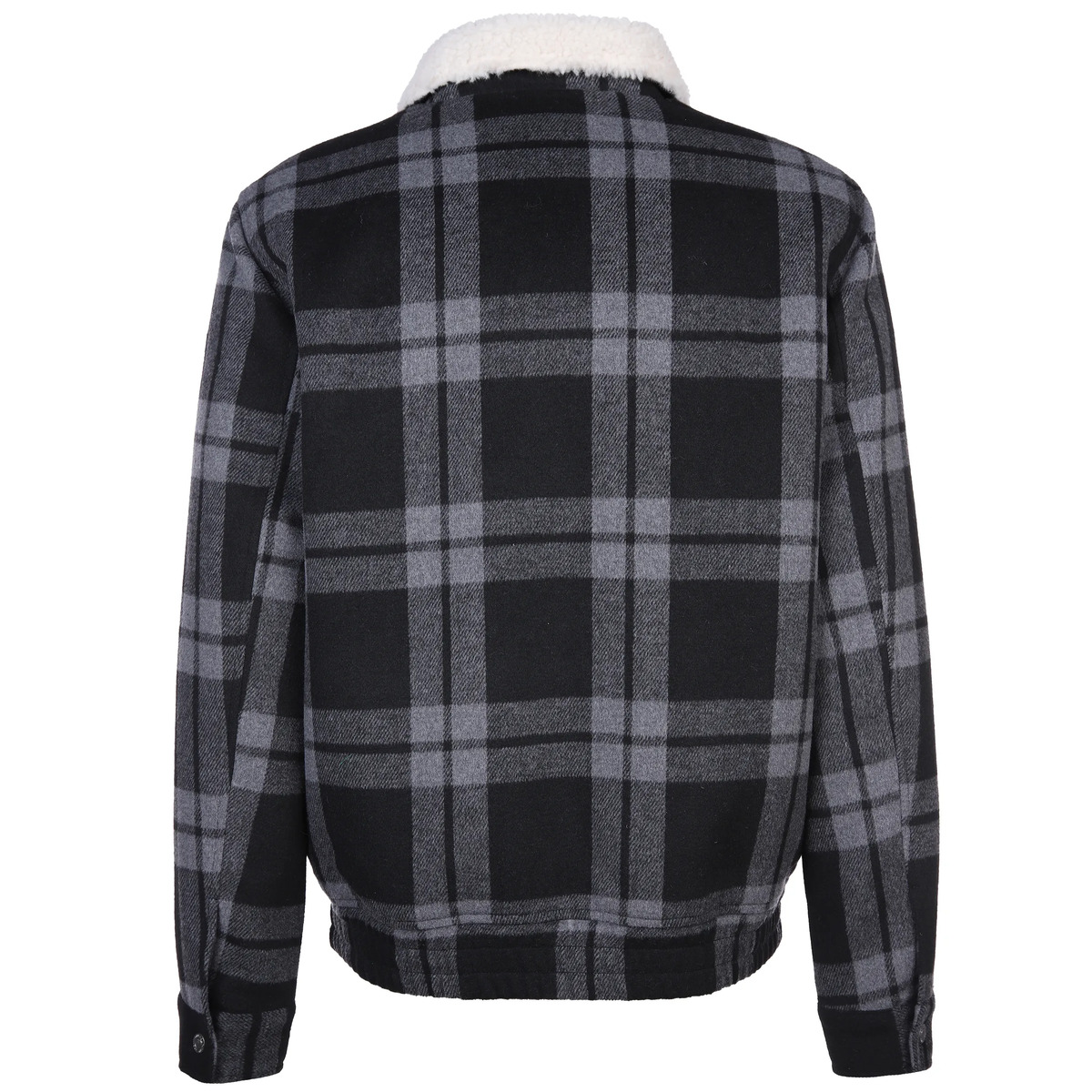 Bild 2 von Herren Blouson im Karodessin mit Sherpakragen
                 
                                                        Grau