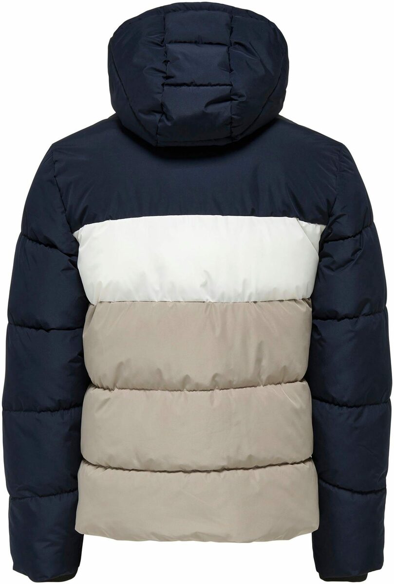 Bild 2 von ONLY & SONS Steppjacke ONSMARLON LIFE HOOD PUFFER JACKET OTW VD