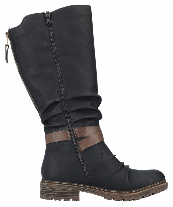 Bild 4 von Rieker Winterstiefel mit zusätzlichem Reißverschluss hinten für regulierbare Schaftweite