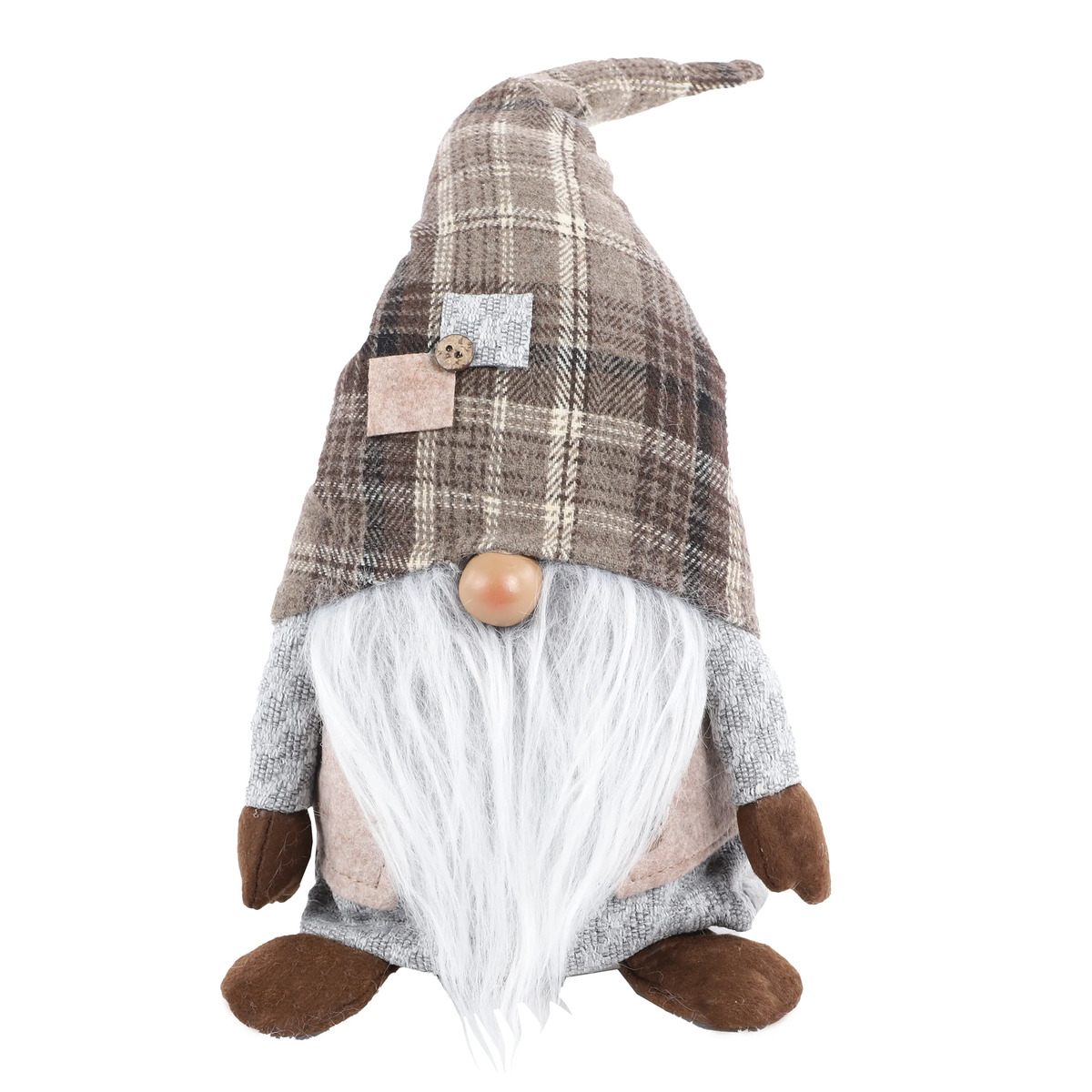 Bild 1 von Wichtel aus Filz und Polyester, 19x12x41cm
                 
                                                        Braun