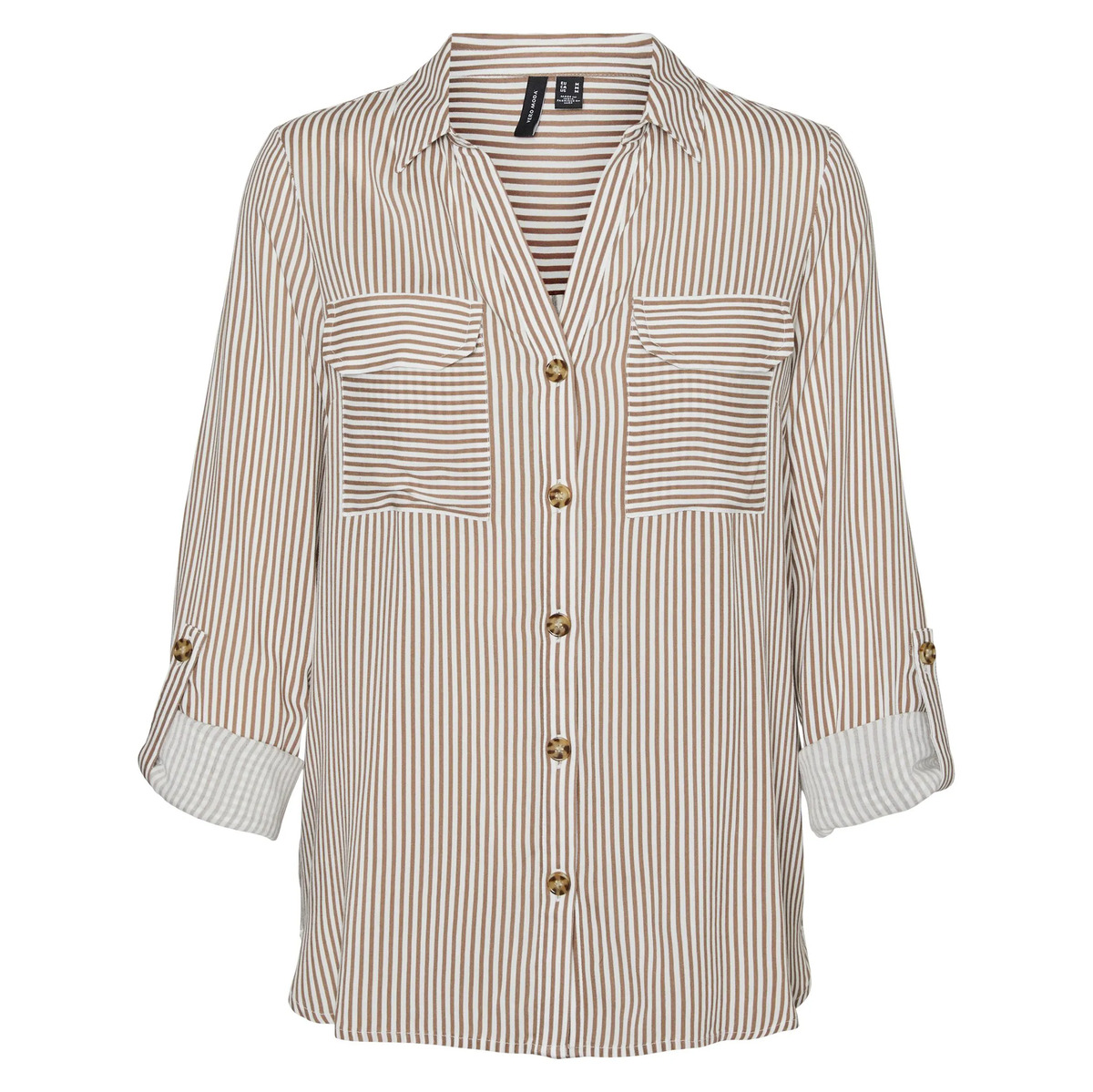 Bild 1 von Vero Moda VMBUMPY L/S SHIRT NEW Bluse
                 
                                                        Braun