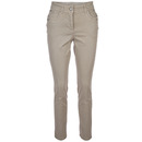 Bild 1 von Damen Jeans mit Strassteinchen in Slim Fit
                 
                                                        Braun