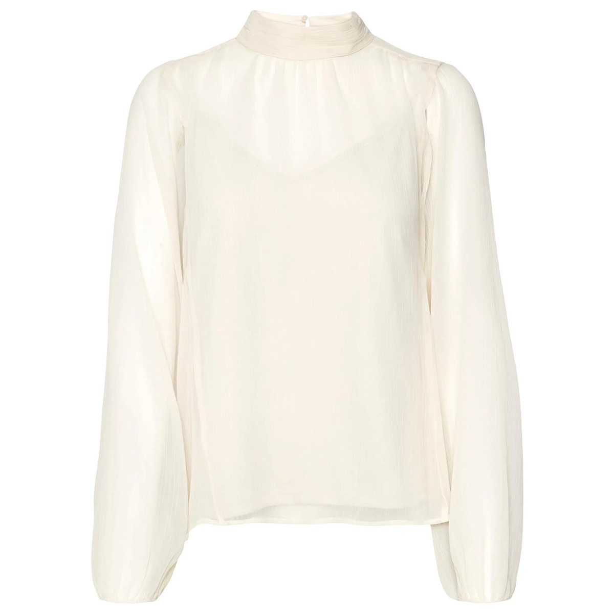 Bild 1 von Vero Moda VMRHEA LS TOP WVN GA Blusenshirt
                 
                                                        Weiß