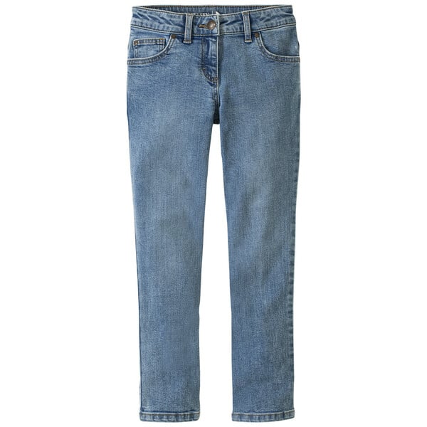 Bild 1 von Mädchen Skinny-Jeans mit verstellbarem Bund HELLBLAU