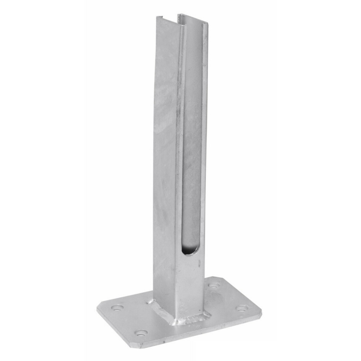 Bild 1 von Fußplatte universal silbergrau feuerverzinkt