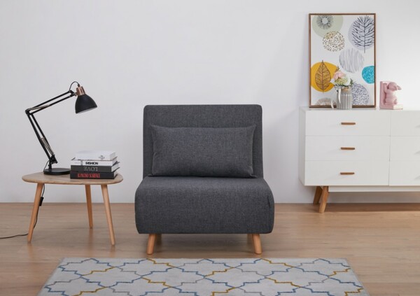 Bild 3 von Trendstabil Schlafsessel inkl. Kissen 77 x 90 x 81 cm Anthrazit