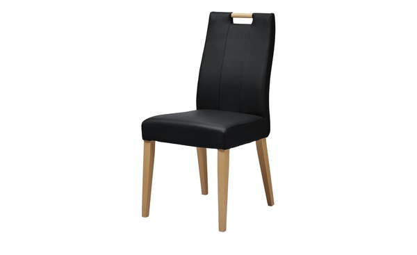 Bild 1 von Woodford Polsterstuhl  Vivien schwarz Maße (cm): B: 47 H: 96 T: 59 Stühle