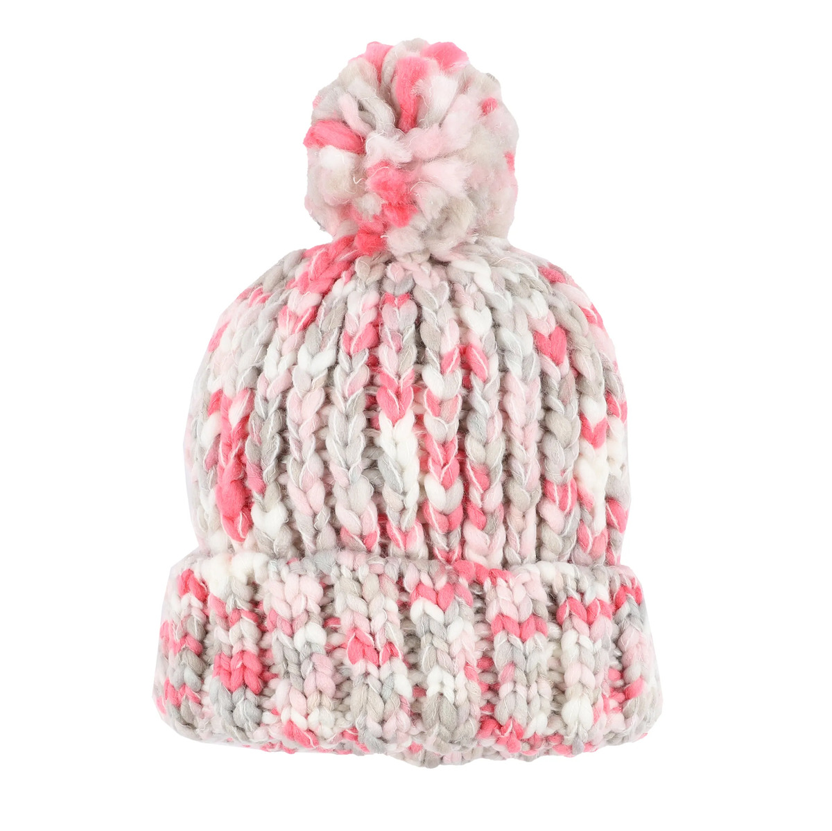 Bild 1 von Damen Mütze mit Bommel
                 
                                                        Beige