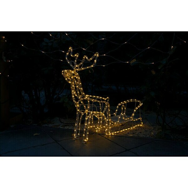 Bild 3 von Tween Light LED-Lichtschlauch Rentier mit Schlitten